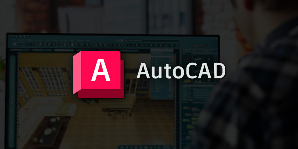 Capa de blog com simbolo Autodesk de AutoCad