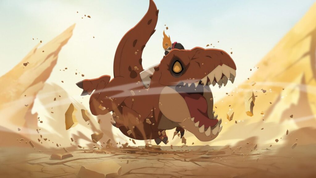 ankama Imagem da produção de BESTIALE, fornecida pelo Studio Unagi.