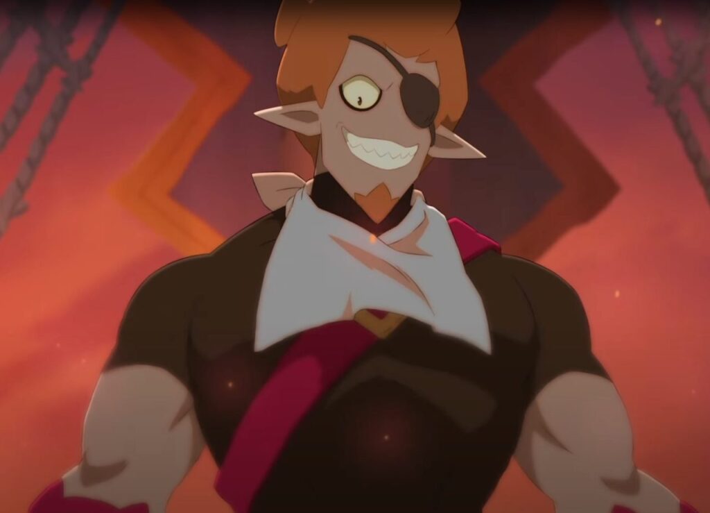 caracter Imagem da produção de BESTIALE, fornecida pelo Studio Unagi.