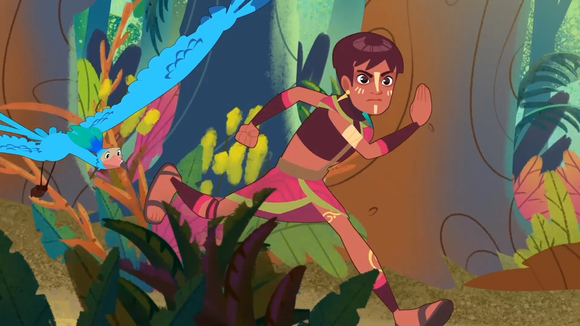 Imagem estática do teaser de Lost Amazon, com Kauã.