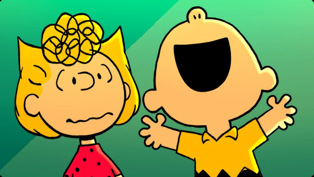 As poses dos personagens nos especiais de Snoopy Presents são inspiradas nas histórias em quadrinhos. Imagem fornecida pela WildBrain Studios.
